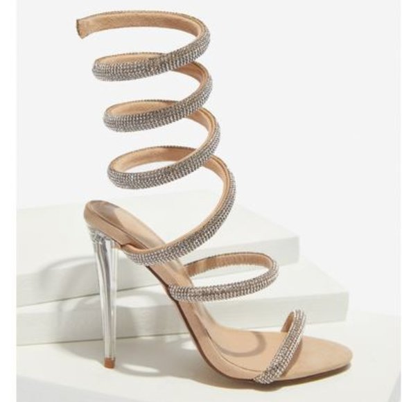 Kenzy Spiral Heeled Sandal - Picture 4 of 5